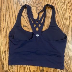 Navy Blue lulu lemon sports bra